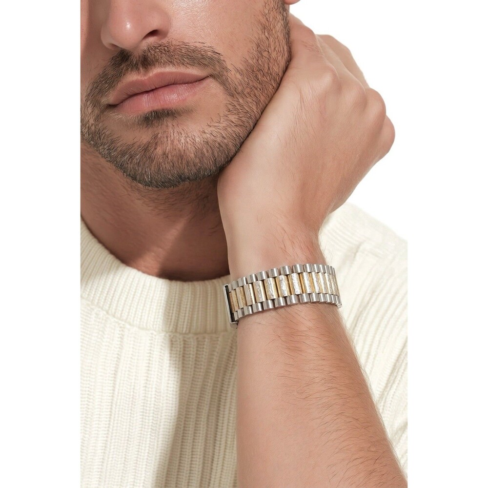 Sterling silver bracelet mens